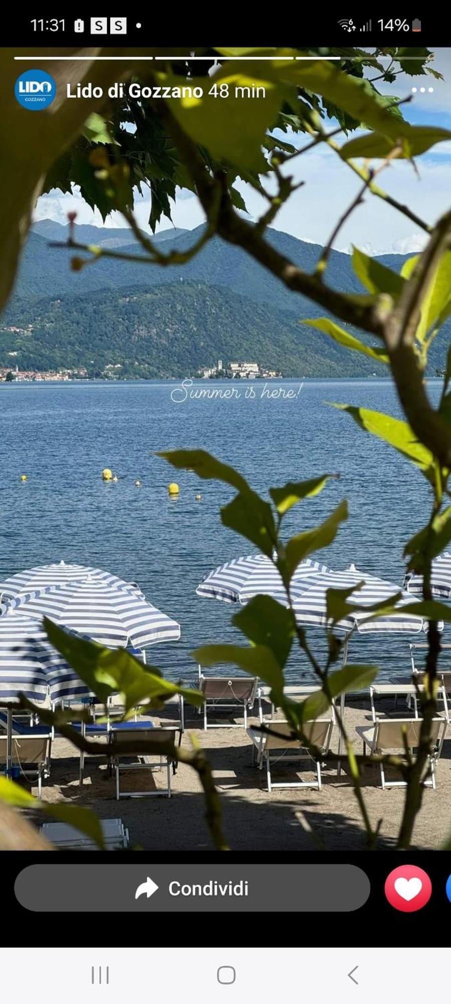 Skylab Hotel Gozzano Kültér fotó